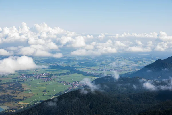 德国南部巴伐利亚山脉的夏日日出 — 图库照片