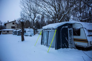 La Cerdanya 'da kış kampı, Pireneler, İspanya