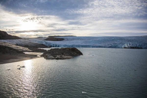 Paesaggio Estivo Nei Fiordi Narsaq Groenlandia Sud Occidentale — Foto Stock