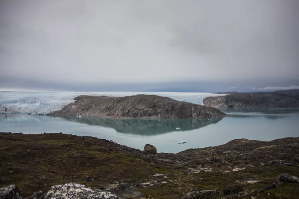 Paesaggio Estivo Nei Fiordi Narsaq Groenlandia Sud Occidentale — Foto Stock