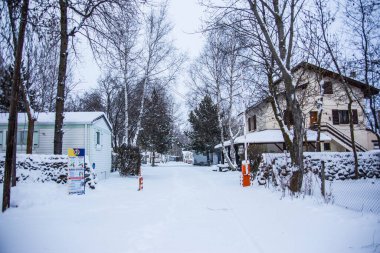 La Cerdanya 'da kış kampı, Pireneler, İspanya