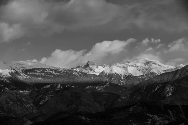 Hiver Ordesa Parc National Monte Perdido Pyrénées Espagne — Photo