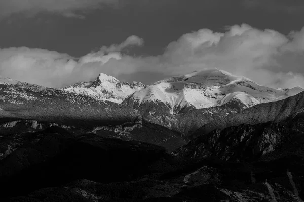 Hiver Ordesa Parc National Monte Perdido Pyrénées Espagne — Photo