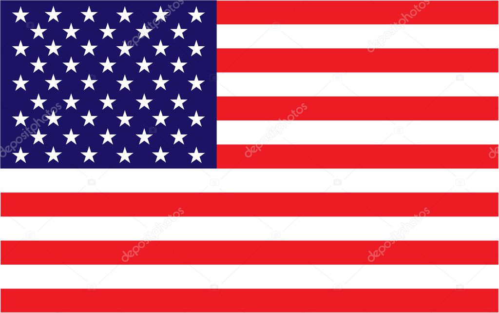 USA flag background Patriotic  symbol