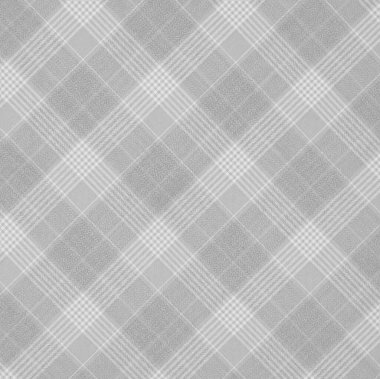Tartan kumaş açık gri beyaz arkaplan dokusu.