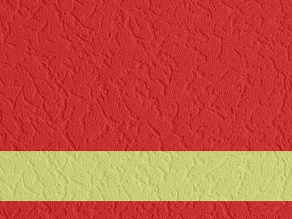 Red Grunge Textured Background Golden Stripe — Stock Photo, Image