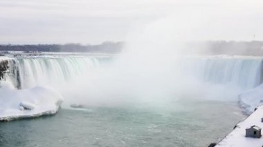 Kışın Niagara Şelalesi