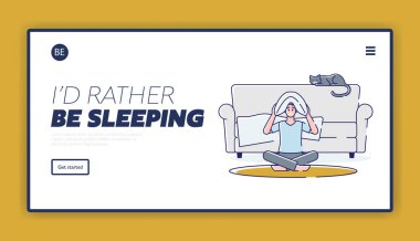 Uykusuz adamın delirdiği gece uykusu iniş sayfası konseptiyle ilgili sorunlar.