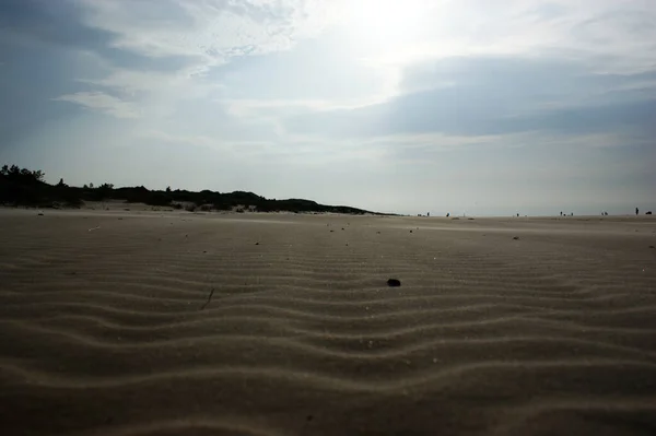 沙滩上的沙地上的沙地上的沙地上的沙地上的沙地上的沙地 — 图库照片