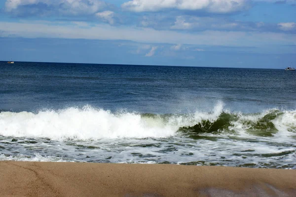 폴란드 아름다운 수평선 모래와 — 스톡 사진