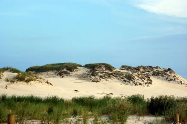 Polnische Ostsee Schöne Blaue Meereswellen Ozean Horizont Sand Und Strand — Stockfoto