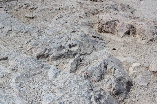 Eski şehrin kalıntıları.  