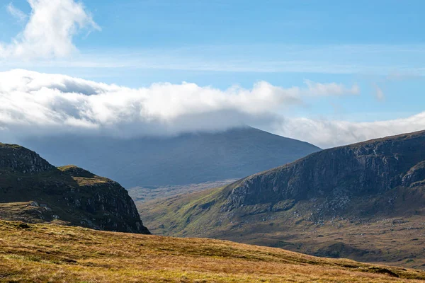 Rugged Mountains Western Isles Lewis Harris Sunny Late Summers Day — Stock Photo, Image