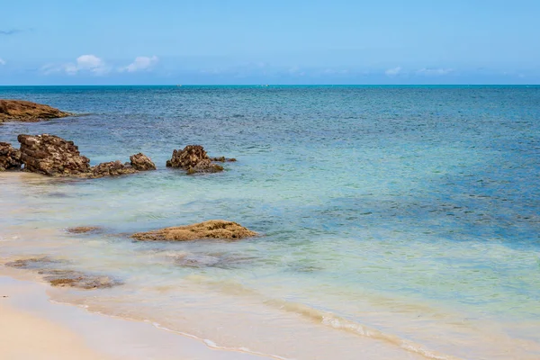 Rocas Costa Una Playa Antigua —  Fotos de Stock