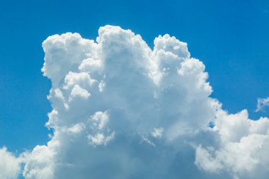 Uçaktan görünen bulutlar