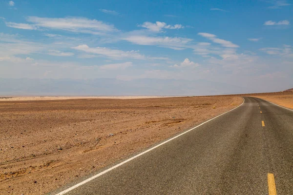 Een Weg Door Death Valley Woestijn Californië — Stockfoto