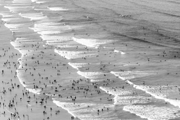 Surfistas Playa — Foto de Stock