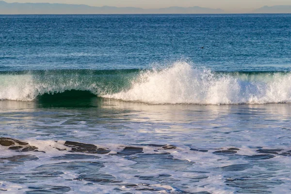 Ondas Rolantes Oceano Pacífico Costa Californiana — Fotografia de Stock