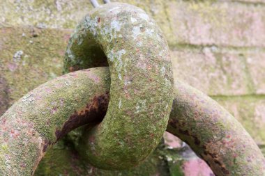 Rıhtımdaki Paslı Metal