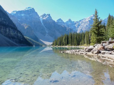 Kanada 'da Moraine Gölü