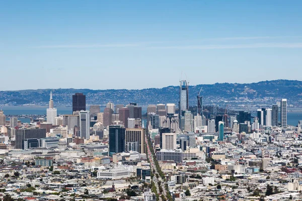 Widok Miasto San Francisco — Zdjęcie stockowe