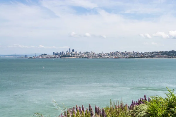 Uitzicht San Francisco Bay Bridge — Stockfoto