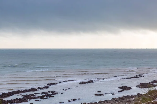 Nubes Sobre Océano Eastbourne Sussex — Foto de Stock