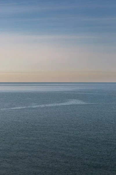 早朝外を見る海の上にサセックス海岸 — ストック写真