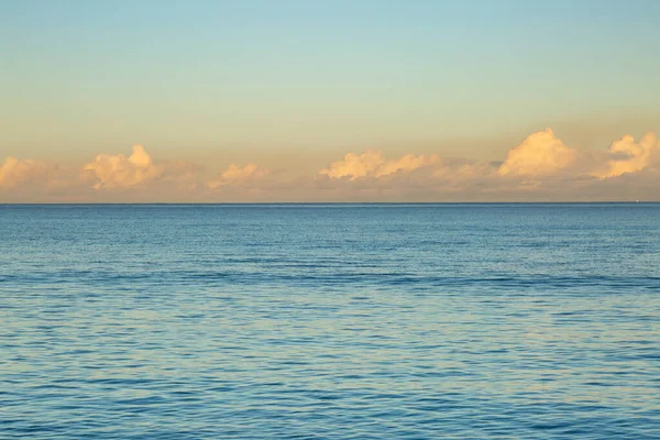 Mirando Hacia Océano Frente Costa Barbados Amanecer — Foto de Stock