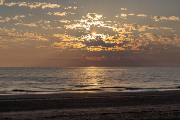 Закат над Ирландским морем, Формби в Мерсисайде