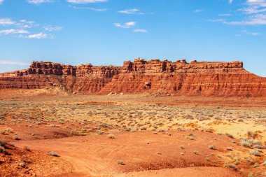 Utah Çölünde kırmızı kaya oluşumları