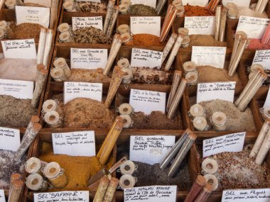 Fransız Türlü Tuz Pazarı tezgahı