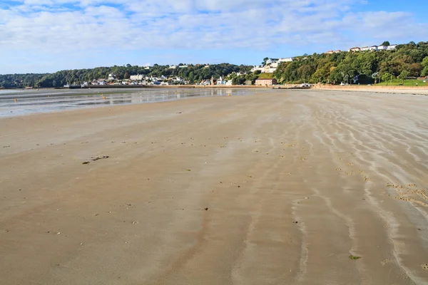 Paisaje Costero Una Playa Isla Jersey — Foto de Stock