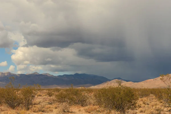 Nuvens Tempestade Sobre Vale Morte — Fotografia de Stock