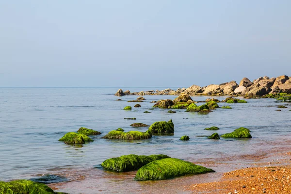 Uitkijkend Oceaan Vanaf Ventnor Beach Het Eiland Wight — Stockfoto