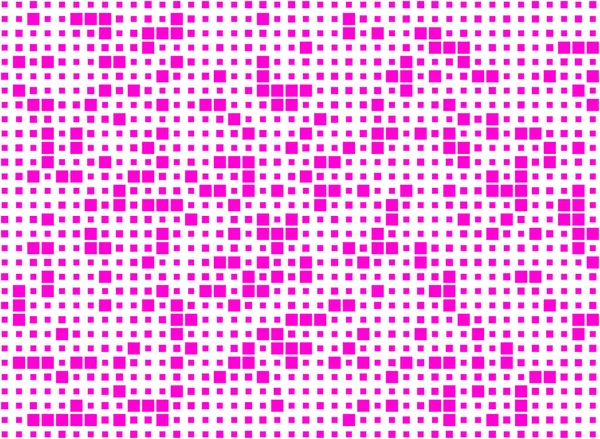 Εικονογράφηση Διάνυσμα Της Αδιάλειπτης Μοτίβο Της Τετράγωνο Ροζ Φόντο Διαφορετικά — Φωτογραφία Αρχείου