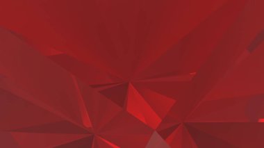 Kırmızı Geometrik şekil üçgen soyut modern vektör koyu açık mor arkaplan. 3B kristal deseni oluştur