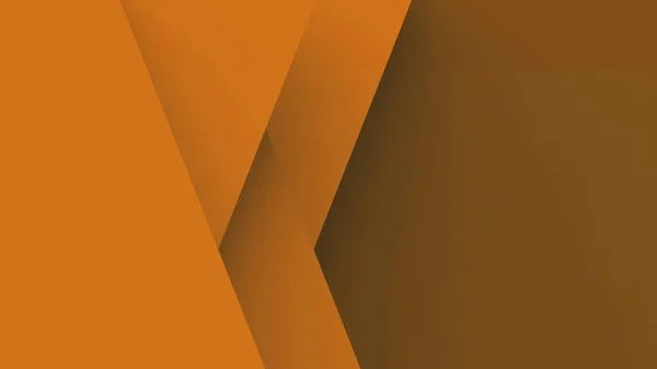 Abstrakt Orangefarbener Hintergrund Grundlegende Geometrie Überschneidet Sich Mit Schattenvektorillustration Render — Stockfoto