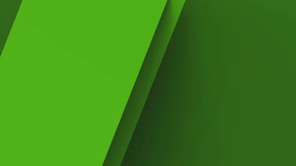 抽象的な緑の背景の基本的な幾何学は 影ベクトルイラストレンダリング3D Hdと重複 — ストック写真