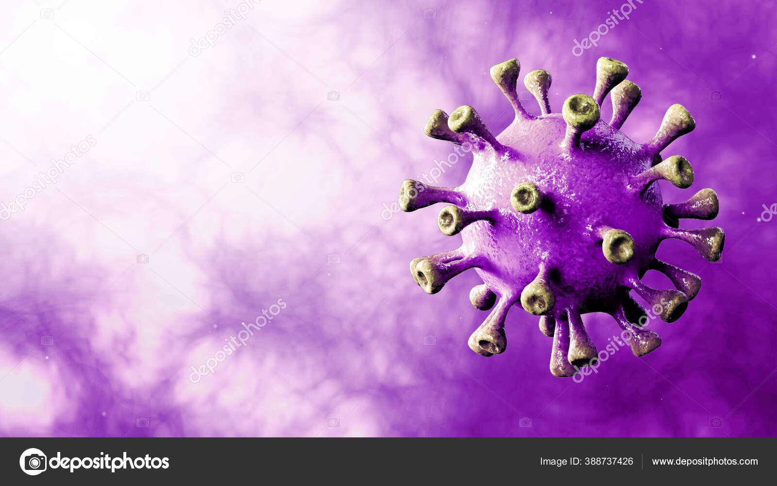 Corona Virus Violet Rotation Spinning Center Isolated Dinamic Background  Microbiology Stock Photo by ©andreajk3 388737426