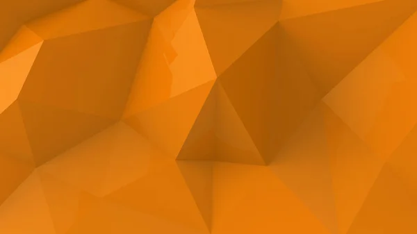 Orange Abstrakt Modern Kristall Bakgrund Polygon Linje Triangel Mönster Form — Stockfoto