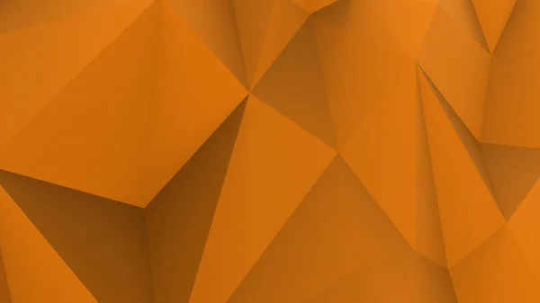 Orange Abstrakt Modern Kristall Bakgrund Polygon Linje Triangel Mönster Form — Stockfoto