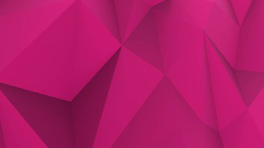 Pembe soyut modern kristal arka plan. Duvar kağıdı için çokgen, çizgi, üçgen desen şekli. Çizim düşük poligonlu, çokgen tasarım. Fütürist, ağ, ağ konsepti