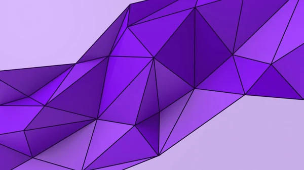 Violet Abstract Modern Crystal Background Polygon Line Triangle Pattern Shape — Stock Photo, Image