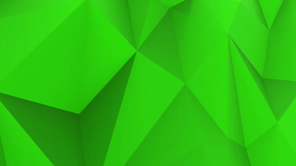 Зелений Абстрактний Сучасний Кристалічний Фон Полігон Лінія Форма Візерунка Трикутника — стокове фото