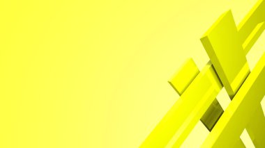 Renkli arka planda çapraz sarı dinamik çizgiler. Modern soyut 3d çizgiler ve koyu gölgeler ile oluşturulmuş arkaplan