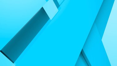 Renk arkaplanında çapraz gök mavisi dinamik çizgiler. Modern soyut 3d çizgiler ve koyu gölgeler ile oluşturulmuş arkaplan