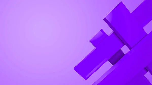 Diagonal Violett Dynamiska Ränder Färg Bakgrund Modern Abstrakt Render Bakgrund — Stockfoto