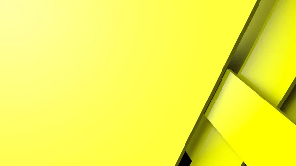 Diagonalne Żółte Paski Dynamiczne Tle Koloru Nowoczesny Abstrakcyjny Tło Renderowania — Zdjęcie stockowe