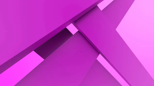 色の背景に対角紫色のダイナミックストライプ 線と暗い影を持つ現代抽象的な3Dレンダリングの背景 — ストック写真